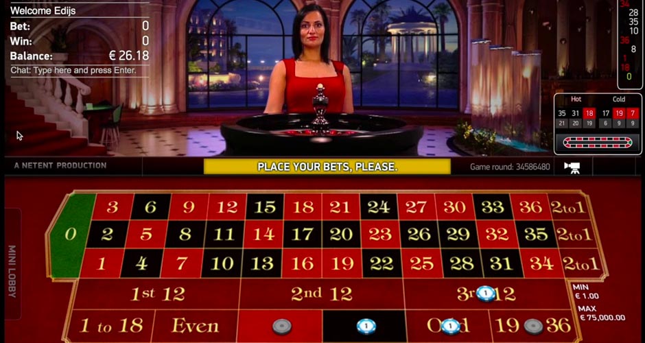 Live casino online